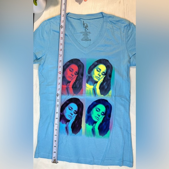 Lana Del Rey Adele T Shirt, Color Blue, Size Medium, NWOT - Picture 3 of 4